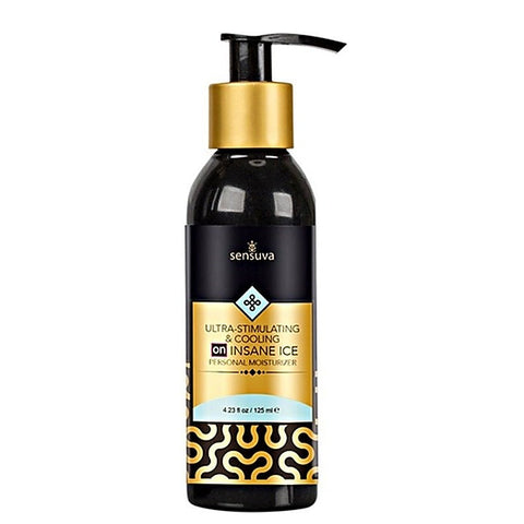 Sensuva Ultra Stimulating and Cooling On Insane Ice 125ml - Water Based Lubes