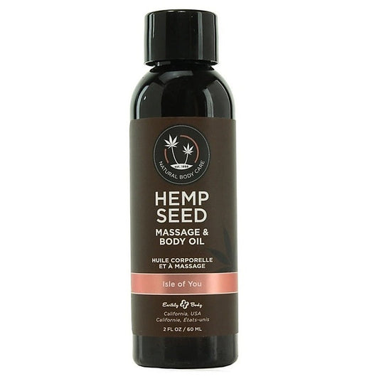 Earthly Body Hemp Seed Massage Lotion 60ml