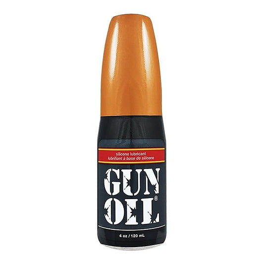 Gun Oil Silicone Lubricant - Hypoallergenic, Water-Resistant, Vitamin E and Aloe Vera Enriched - Silicone Based Lubes