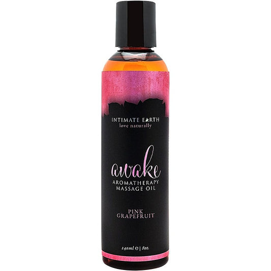 Aromatherapy Massage Oil 240ml by Intimate Earth - Water Based Lubes