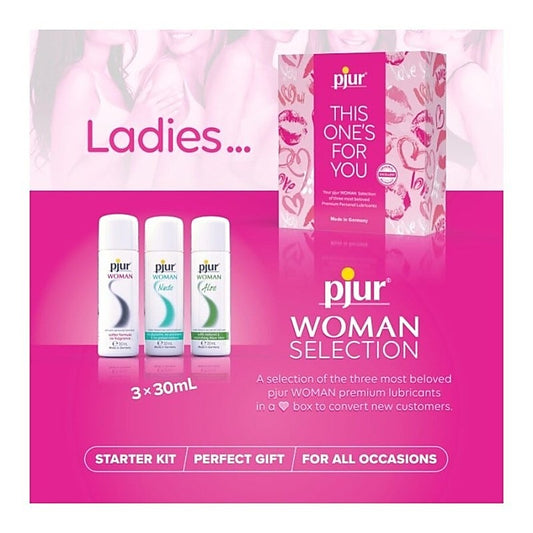 Premium Pjur Woman Selection 3 x 30ml by Pjur - Water Based Lubes