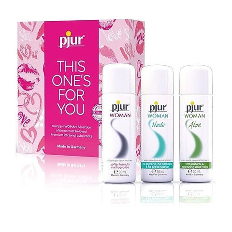 Premium Pjur Woman Selection 3 x 30ml by Pjur - Water Based Lubes