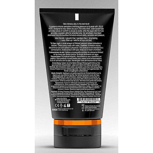 Wicked Jelle Heat Anal Gel Lube 120ml