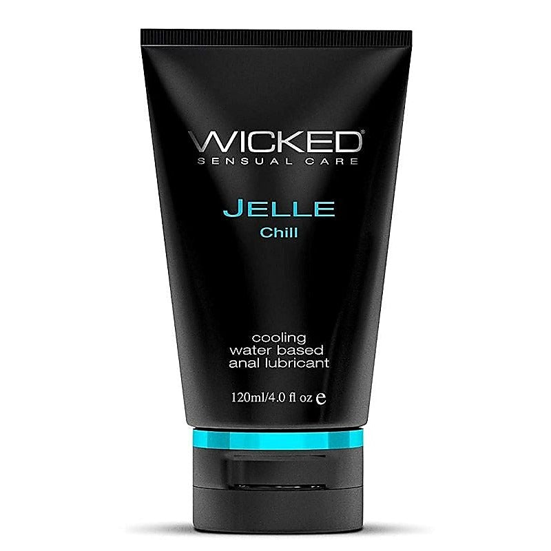 Wicked Jelle Chill Anal Gel Lube 120ml - Water Based Lubes