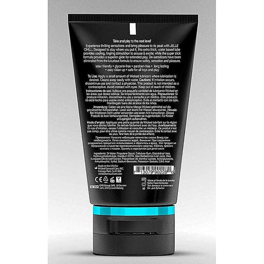 Wicked Jelle Chill Anal Gel Lube 120ml