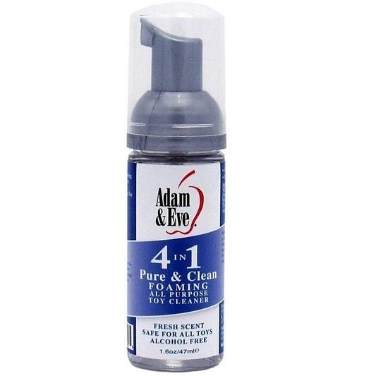 Adam & Eve Pure & Clean Foaming Cleaner 237ml - Adult Toy Cleaner
