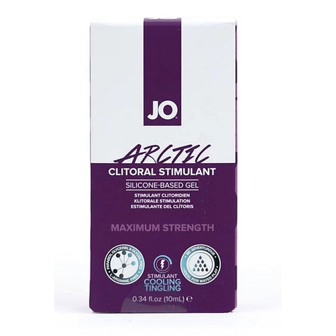 JO Clitoral Gel Tingling G-spot Arctic 0.34 Oz / 10 ml - Silicone Based Lubes