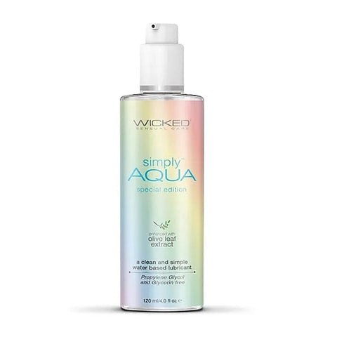 Wicked Simply Aqua Pride Water Based Lube - Lubricants and Lotions