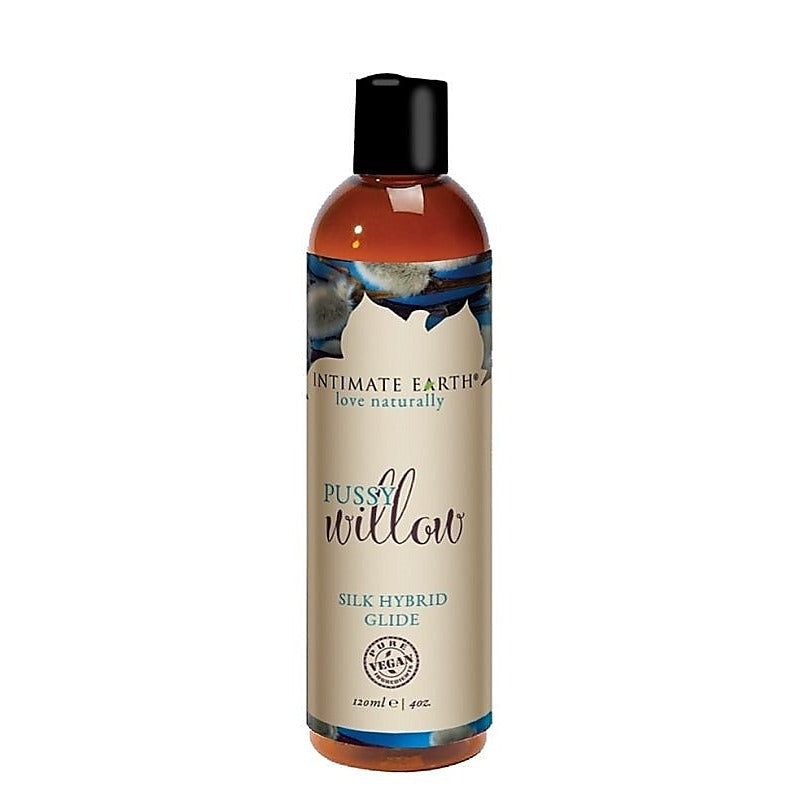Pussy Willow Silk Hybrid Glide by Intimate Earth - Water Based Lubes