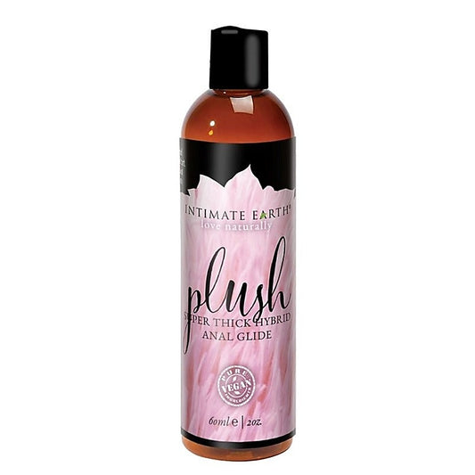 Intimate Earth Plush Super Thick Hybrid Anal Glide - Water Based Lubes