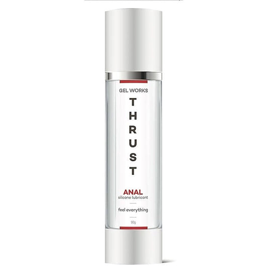 Gel Works Thrust - Long-Lasting Pleasure for Intimate Moments - Silicone Based Lubes