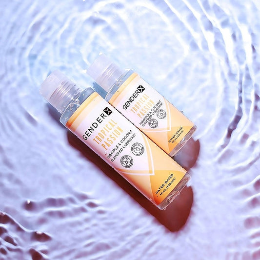 Gender X TROPICAL PASSION - Sensual Flavored Intimate Lubricant - Water Based Lubes