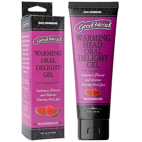 GoodHead Warming Head Oral Delight Gel by Doc Johnson - Water Based Lubes