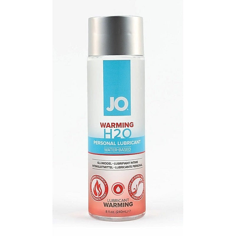 Jo Warming H2O Water-Based Lubricant - Water Based Lubes