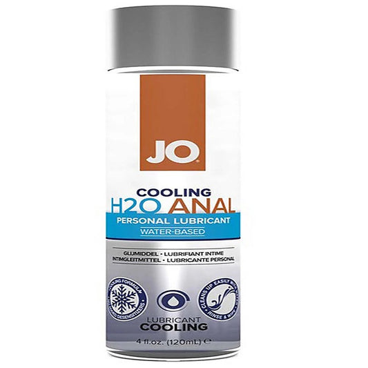 Jo H2O Cool - Smooth, Long-Lasting Anal Lubricant - Water Based Lubes