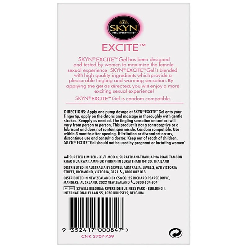 Skyn Excite Gel For Her - Water Based Lubes