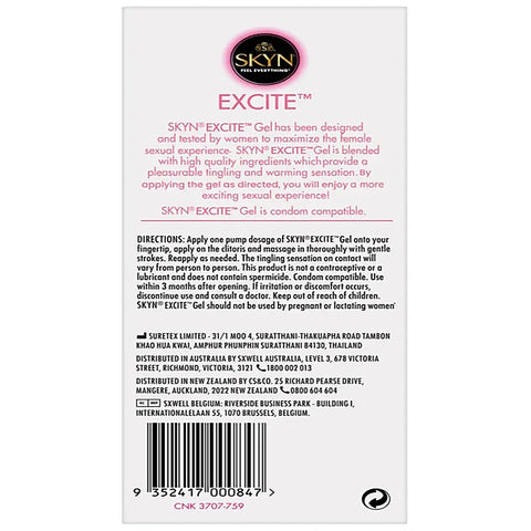 Skyn Excite Gel For Her - Water Based Lubes