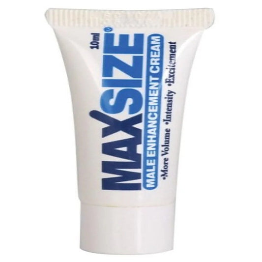 Swiss Navy Max Size Cream 10ml - Delay and Excite Sprays