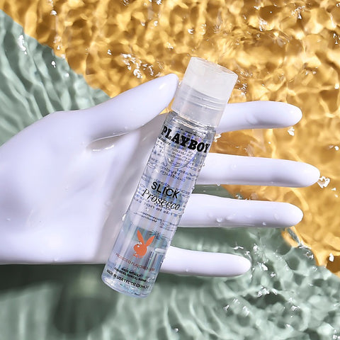 Playboy Pleasure SLICK PROSECCO Water-Based Lubricant - Water Based Lubes