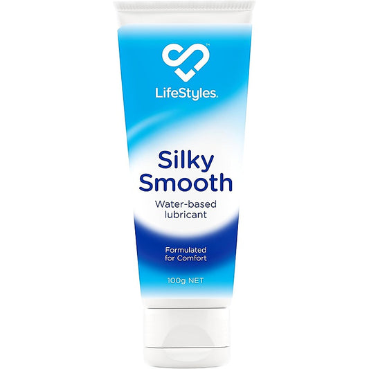 LifeStyles Healthcare Silky Smooth Water Based Personal Lubricant - Water Based Lubes