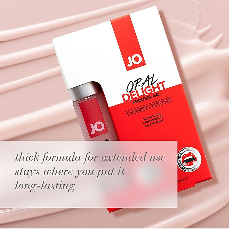 JO Oral Delight Water Based Gel by System Jo - Water Based Lubes