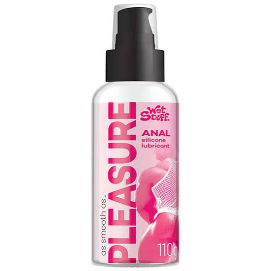 Wet Stuff Pleasure Silicone Based Anal Lubricant 110g Clear P/T - Anal Lubes