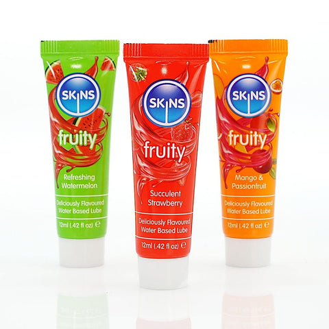 Skins Fruity Tubes Water Based Lubes by Creative Conceptions - Water Based Lubes