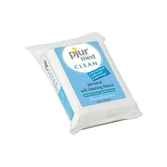 Med Clean Fleece Pack of 25 by Pjur - Adult Toy Cleaner
