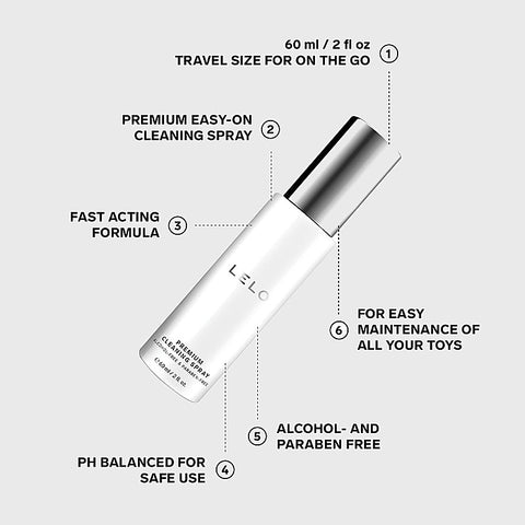 Lelo Antibacterial Adult Toy Cleaning Spray - Adult Toy Cleaner
