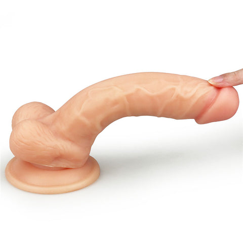 Lovetoy The Ultra Soft Dude Realistic Dong Flesh - Realistic Dildos
