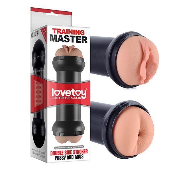 Lovetoy Training Master Double Side Pussy & Ass Stroker Masturbators and Strokers