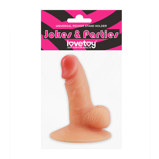 Lovetoy Jokes and Parties Universal Pecker Novelty Phone Stand Holder - Party Gifts and Novelties