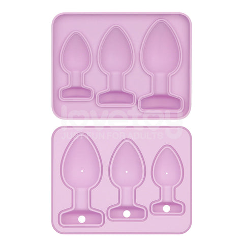 Lovetoy Jokes & Parties Butt Plug Silicone Novelty Ice Tray - Party Gifts and Novelties