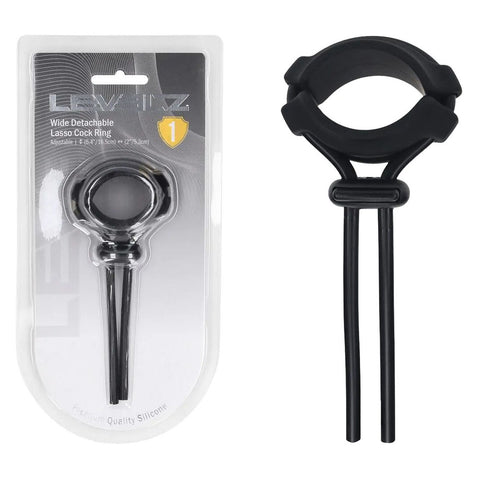 Shots LEVELZ Wide Detachable Lasso Cock Ring - Stretchy Cock Rings