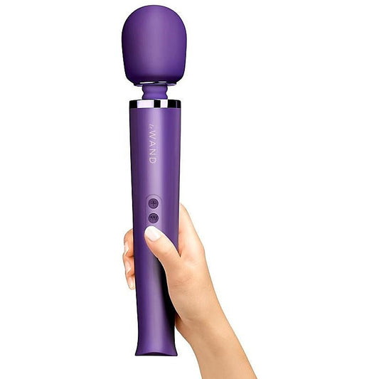 Le Wand Rechargeable Vibrating Massager - Customizable Bliss in a Sleek Design