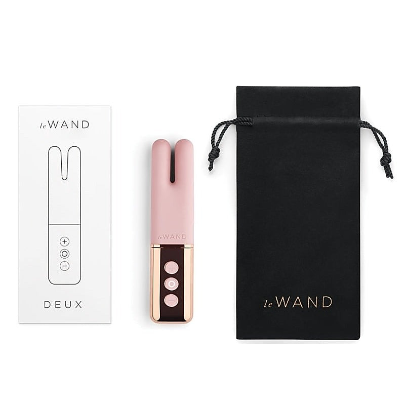 Deux - Compact Dual-Motor by Le Wand - Clit Ticklers and Pulsators