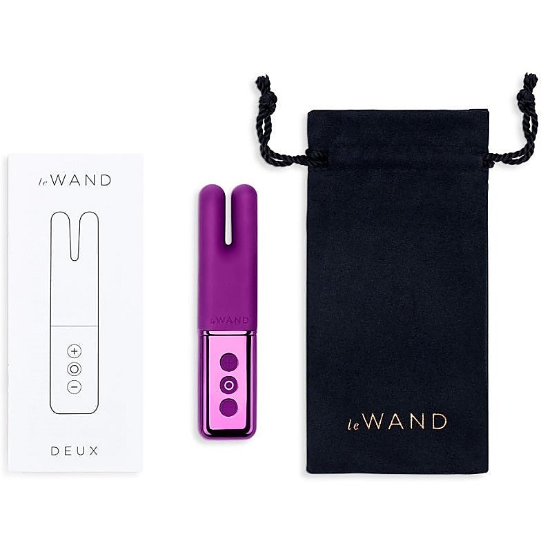 Deux - Compact Dual-Motor by Le Wand - Clit Ticklers and Pulsators