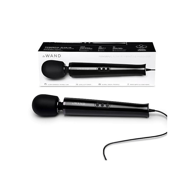 Plug-In Vibrating Massager - Unmatched Indulgence by Le Wand - Body Wands