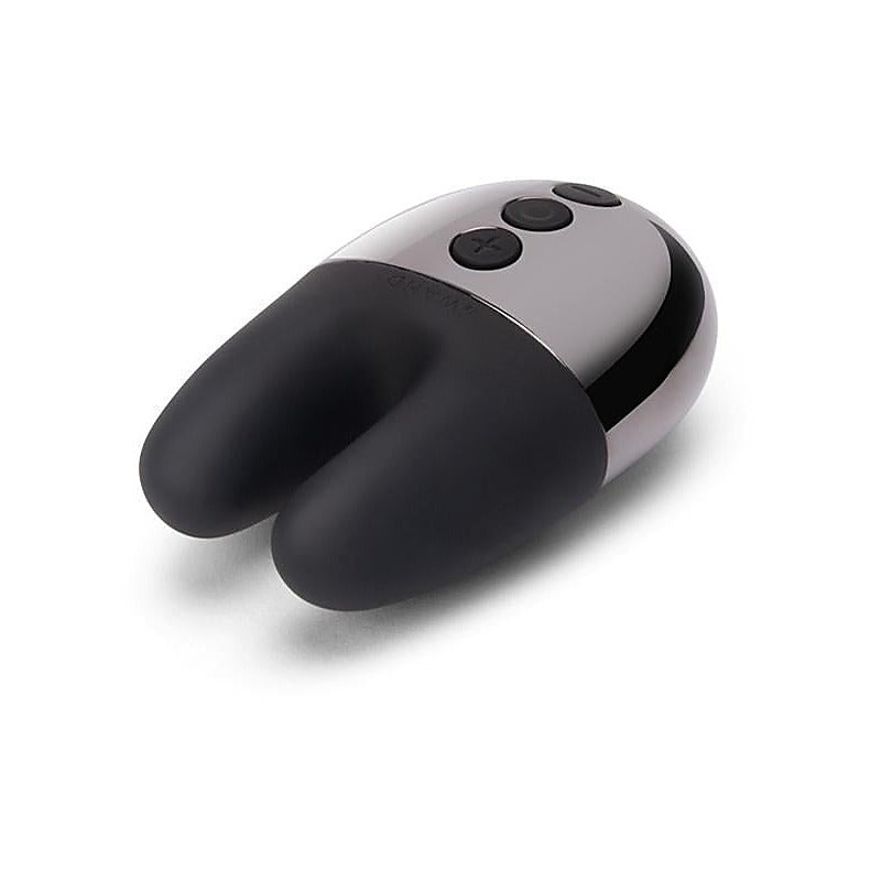 Chrome Mini Double Vibrator by Le Wand - Rabbit Vibrators