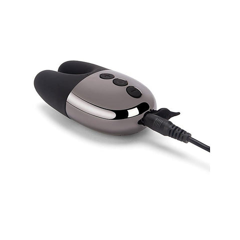 Chrome Mini Double Vibrator by Le Wand - Rabbit Vibrators