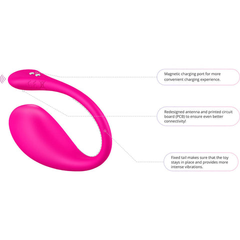 Lovense Lush 3 Bluetooth Remote Control Egg Vibrator - Remote Control Vibrators