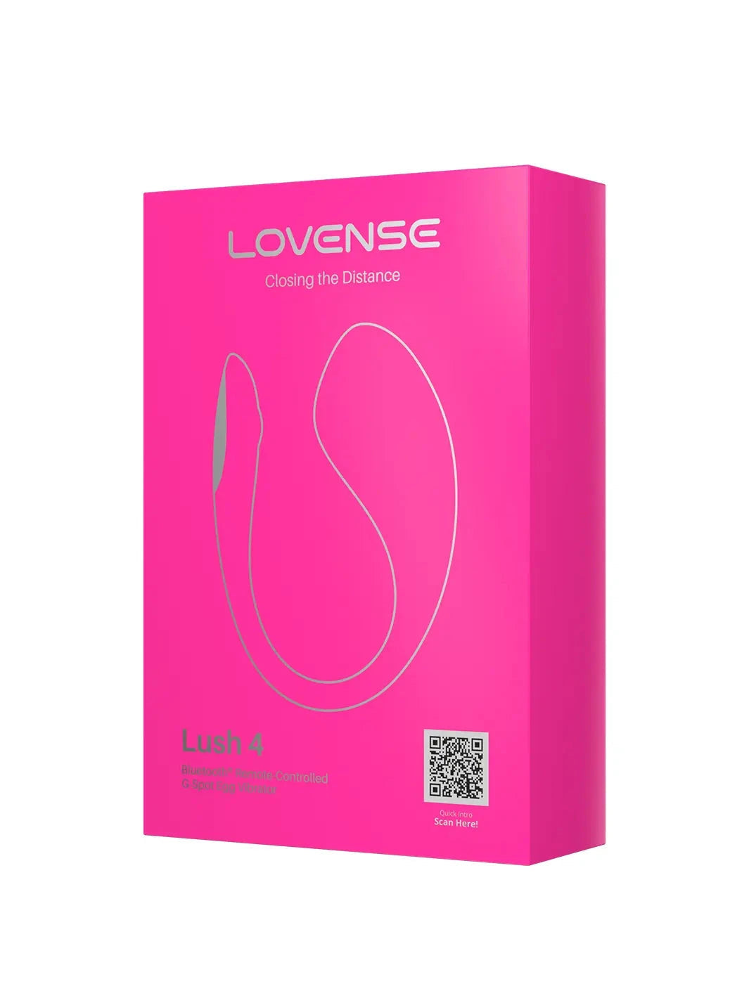 Lovense Lush 4 Bluetooth App Controlled Egg Vibrator G-Spot Vibrators