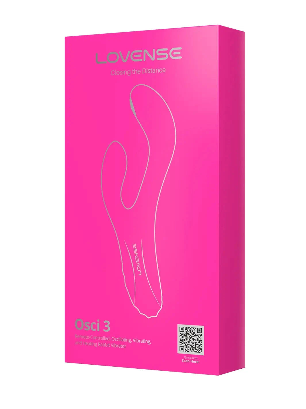 Lovense Osci 3 Vibrating and Heating Rabbit Vibrator Rabbit Vibrators