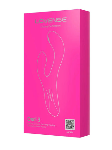 Lovense Osci 3 Vibrating and Heating Rabbit Vibrator - Rabbit Vibrators