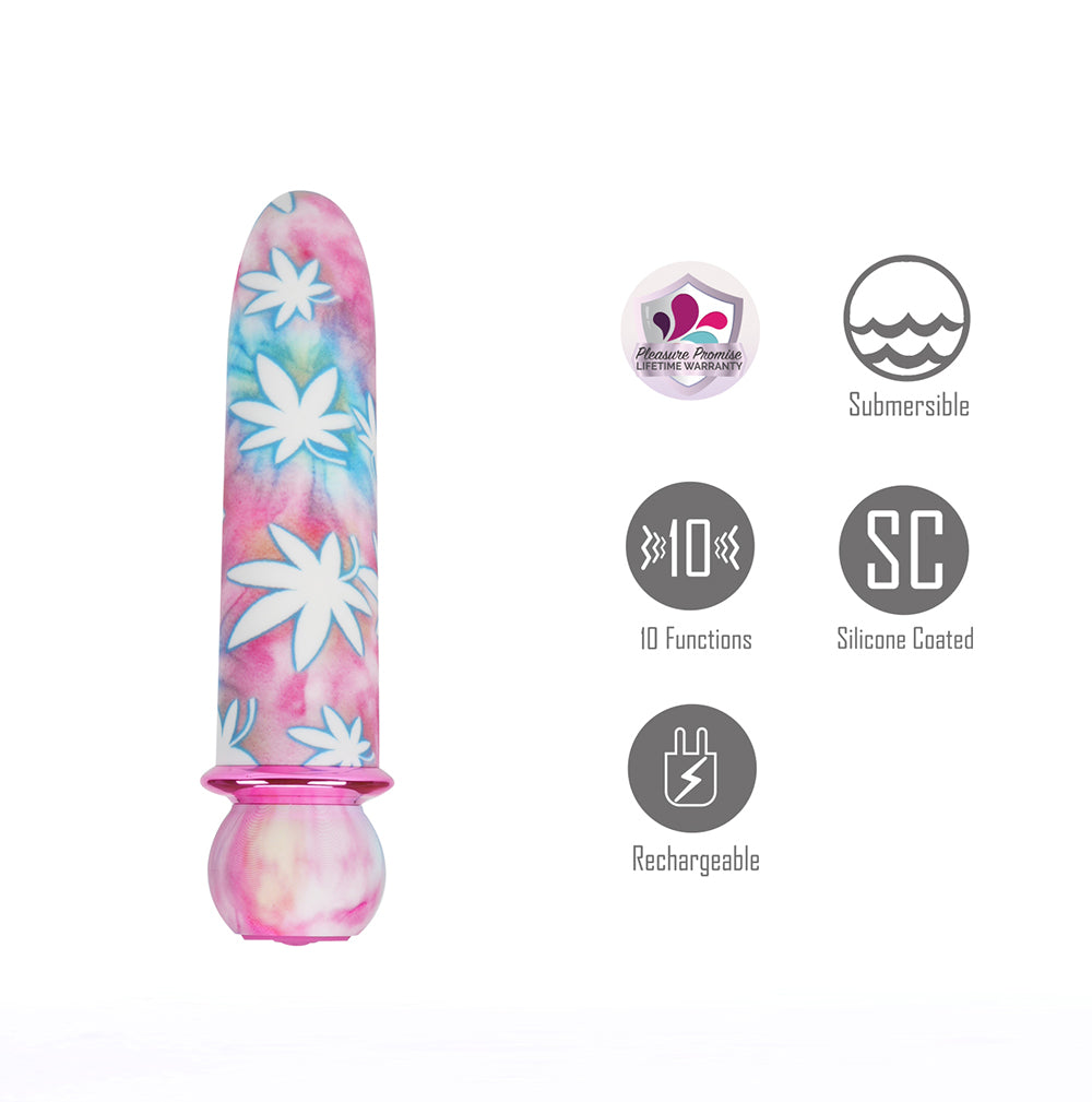 Maia JAGUAR 420 Tie Die USB Rechargeable Bullet Vibrator Bullet Vibrators