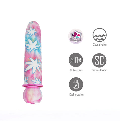 Maia JAGUAR 420 Tie Die USB Rechargeable Bullet Vibrator - Bullet Vibrators