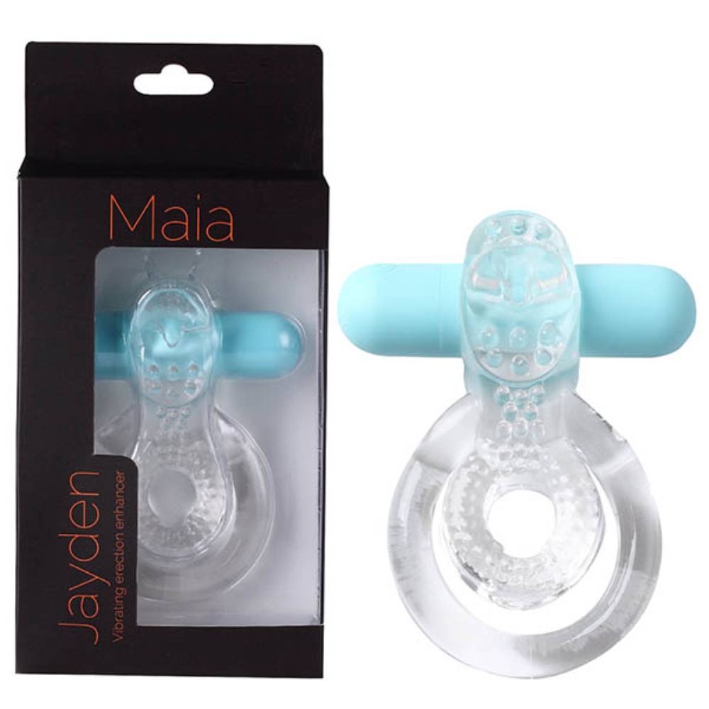 Maia Jayden USB Rechargeable Vibrating Cock & Ball Rings Vibrating Cock Rings