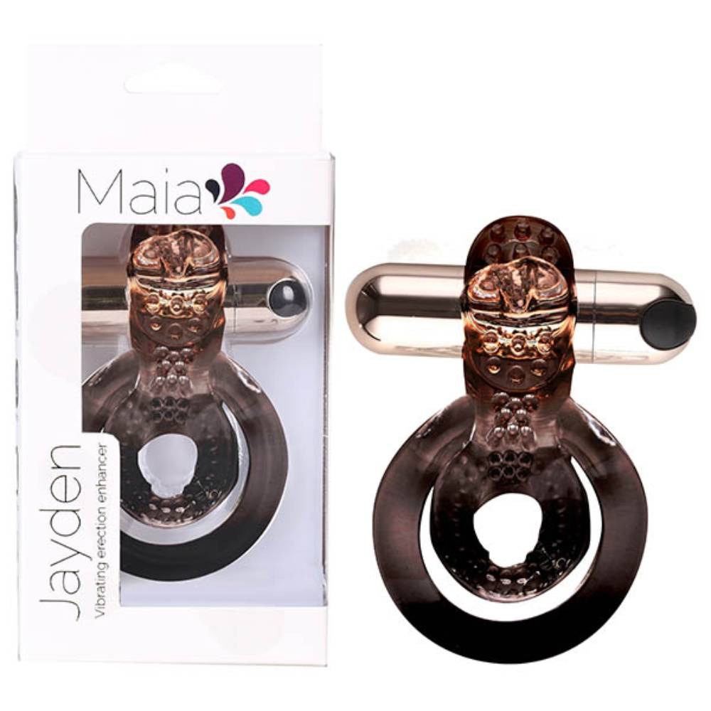 Maia Jayden USB Rechargeable Vibrating Cock & Ball Rings Vibrating Cock Rings