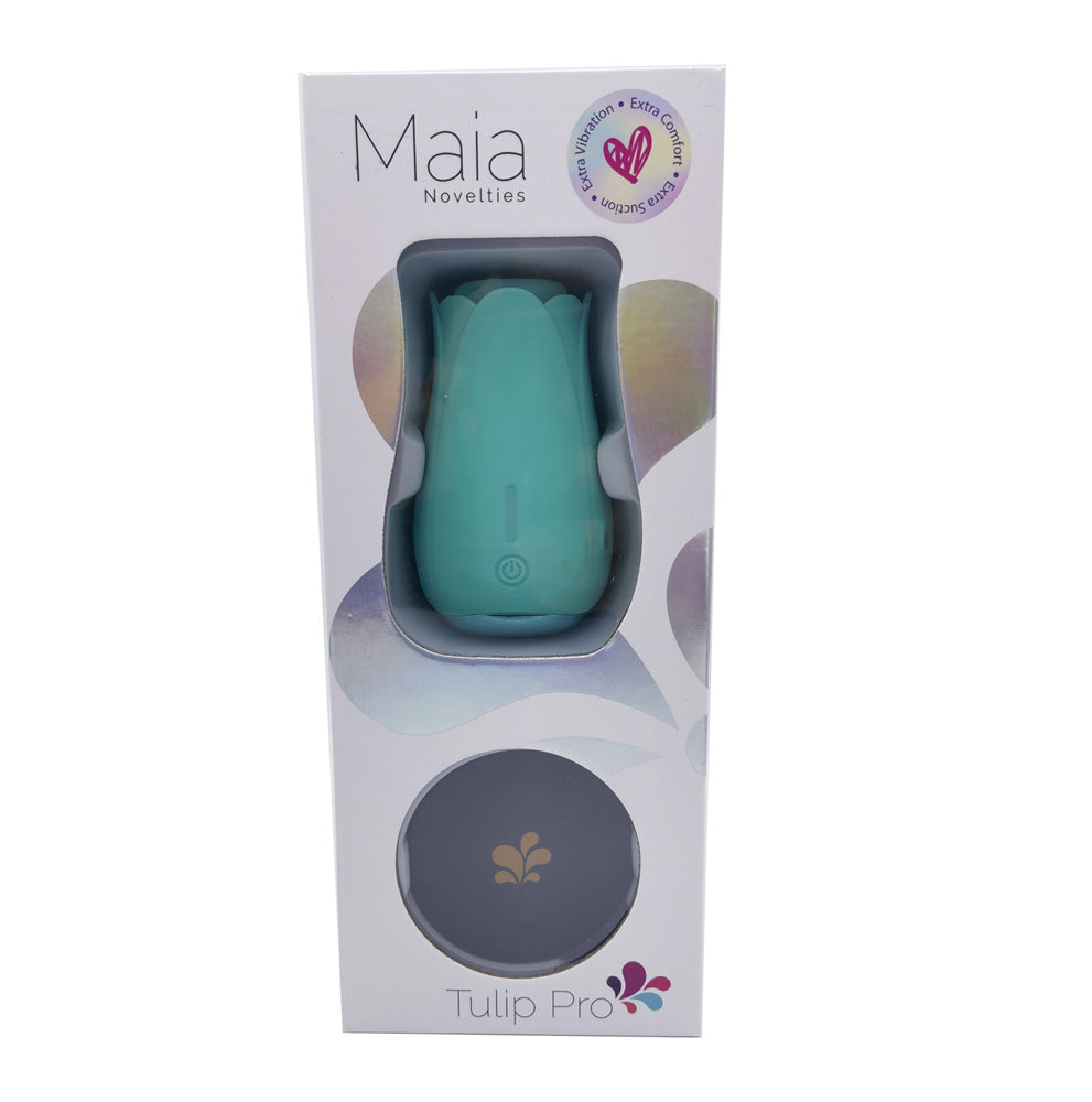 Maia Tulip Pro Wireless Charging Clitoral Stimulator Clit Ticklers and Pulsators