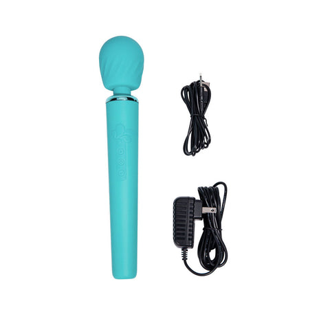 Maia NALA USB Rechargeable Body Wand Massager Blue - Body Wands